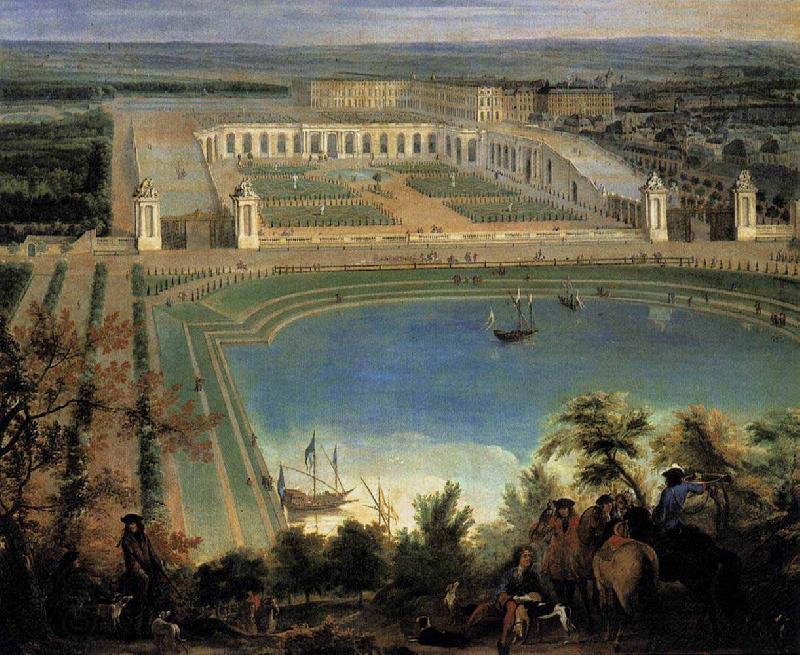 John Martin View of the Orangerie oil painting picture